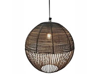 Riverdale hanglamp ise zwart 42 cm - afbeelding 1 van  5