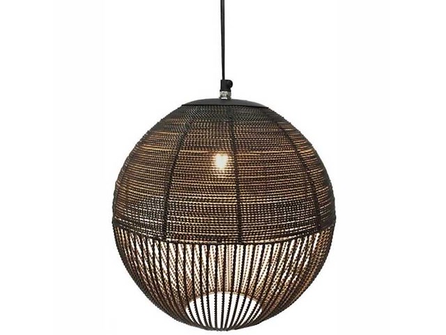 Riverdale hanglamp ise zwart 42 cm - afbeelding 2 van  5