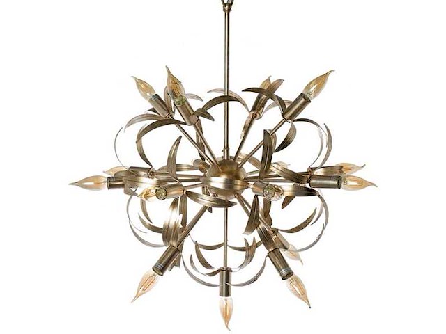 Riverdale hanglamp leafs zilver - afbeelding 4 van  7