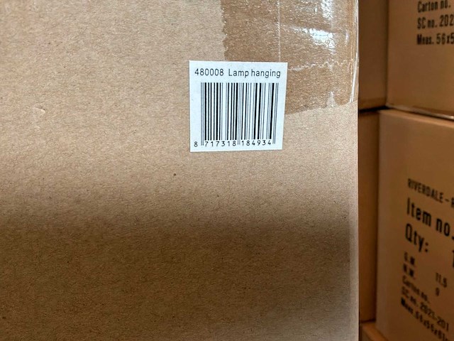 Riverdale hanglamp leafs zilver - afbeelding 2 van  6