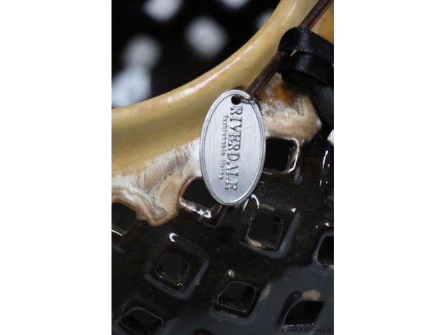 Riverdale hurricane brown waxinelichthouders - set van 2 stuks - afbeelding 4 van  8