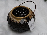 Riverdale hurricane brown waxinelichthouders - set van 2 stuks - afbeelding 6 van  8