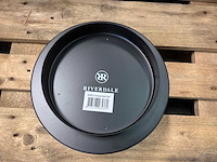 Riverdale hurricane windlicht zwart 24 cm (3x) - afbeelding 4 van  5