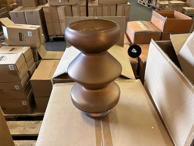 Riverdale kaarshouder luna amber matt 28cm (4x) - afbeelding 3 van  6