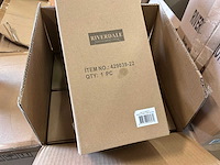 Riverdale kaarshouder luna amber matt 28cm (4x) - afbeelding 7 van  8