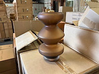 Riverdale kaarshouder luna amber matt 28cm (4x) - afbeelding 1 van  7