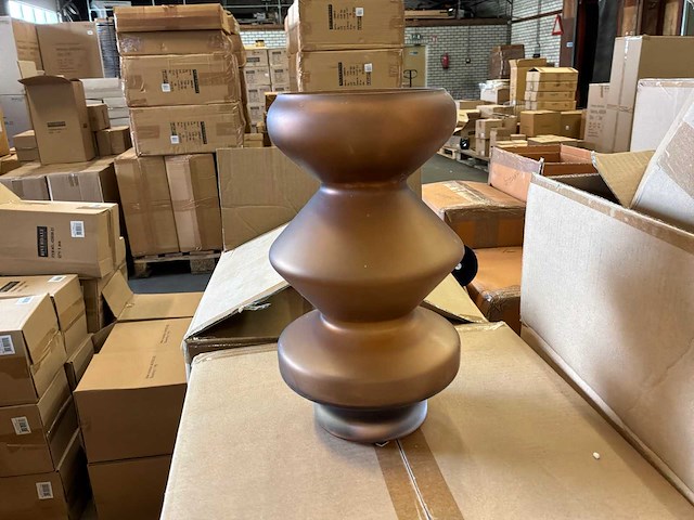 Riverdale kaarshouder luna amber matt 28cm (4x) - afbeelding 3 van  7