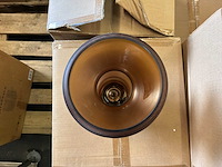 Riverdale kaarshouder luna amber matt 28cm (4x) - afbeelding 5 van  7