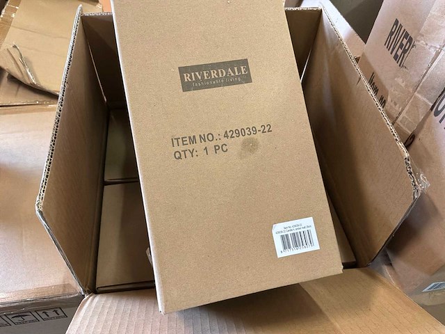 Riverdale kaarshouder luna amber matt 28cm (4x) - afbeelding 6 van  7