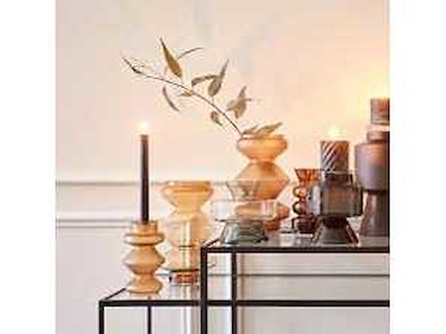 Riverdale kaarshouder luna amber matt 28cm (4x) - afbeelding 7 van  7