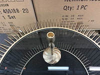 Riverdale kandelaar lue goud 21 cm (6x) - afbeelding 5 van  8