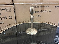 Riverdale kandelaar lue goud 21 cm (6x) - afbeelding 1 van  8