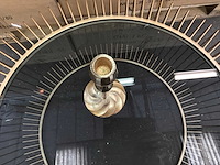 Riverdale kandelaar lue goud 26 cm (6x) - afbeelding 2 van  3