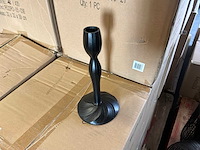 Riverdale kandelaar lue zwart 21cm (6x) - afbeelding 4 van  7