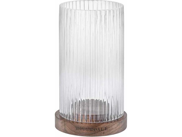 Riverdale lize windlicht 40cm - helder (3x) - afbeelding 7 van  7