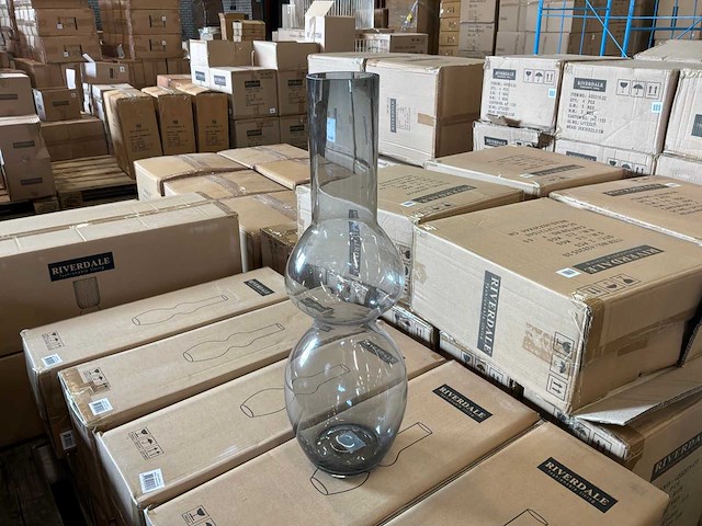 Riverdale louis vaas 55cm - smoke (2x) - afbeelding 4 van  7