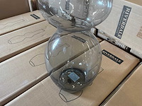 Riverdale louis vaas 55cm - smoke - afbeelding 5 van  5