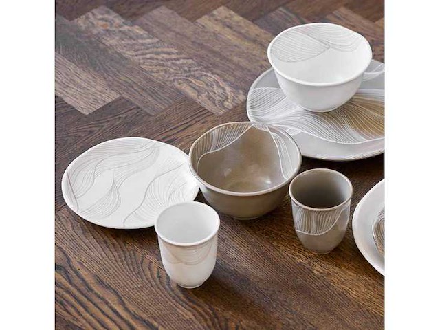 Riverdale mok viv print 2 zand 10cm (12x) - afbeelding 3 van  3