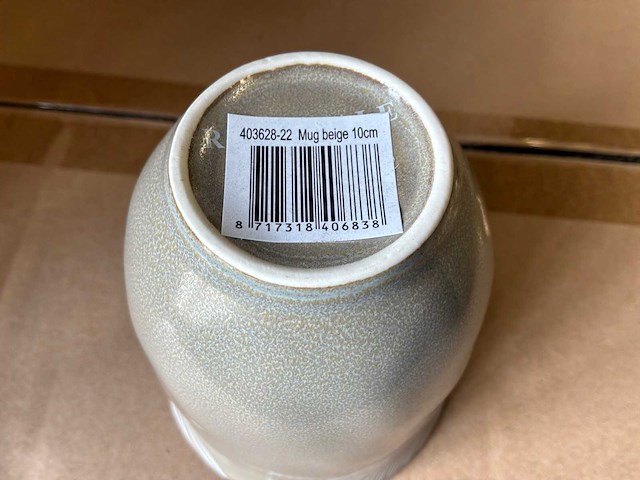 Riverdale mok viv print 2 zand 10cm (12x) - afbeelding 3 van  5