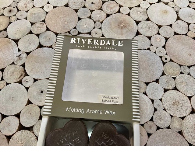 Riverdale moss green melting aroma wax (69x) - afbeelding 6 van  7