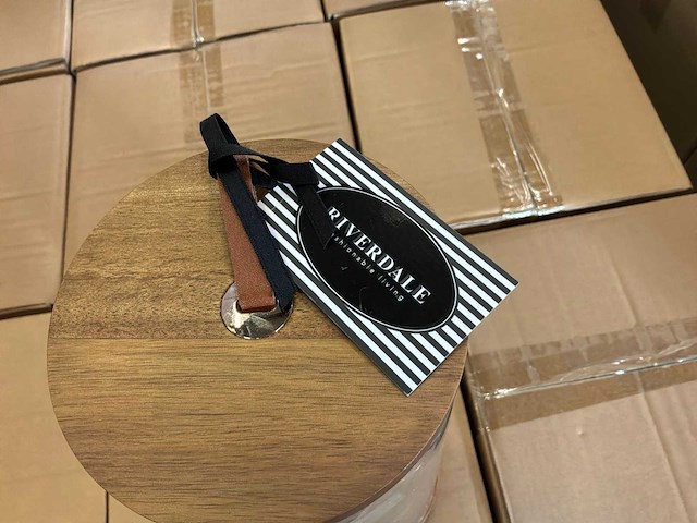 Riverdale opbergpot pip helder 31cm (2x) - afbeelding 5 van  6