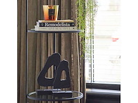 Riverdale ornament sonny 28cm zwart (4x) - afbeelding 1 van  3