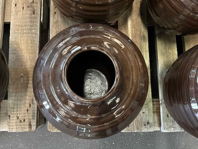 Riverdale partij vazen granada 40cm bruin (6x) - afbeelding 1 van  2