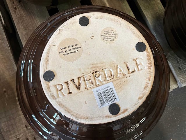 Riverdale partij vazen granada 40cm bruin (6x) - afbeelding 2 van  2