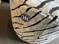 Riverdale poef nona crème/zwart - afbeelding 8 van  9