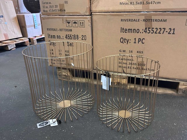 Riverdale ronde opbergmand (2x) - afbeelding 6 van  10