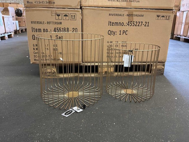 Riverdale ronde opbergmand (5x) - afbeelding 1 van  7