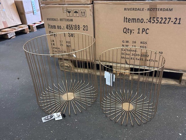 Riverdale ronde opbergmand - afbeelding 5 van  10