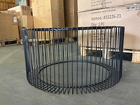 Riverdale salontafel rocco zwart 82 cm - afbeelding 5 van  9