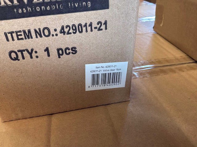 Riverdale sfeerlicht lois helder 19cm (8x) - afbeelding 4 van  4