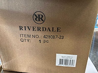 Riverdale sfeerlicht votive green 18 cm (3x) - afbeelding 6 van  7