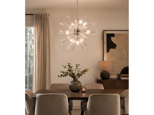 Riverdale sienna plafondlamp - afbeelding 1 van  5