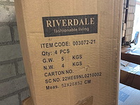 Riverdale sierkussen lillian oud roze 50x50cm ab (4x) - afbeelding 6 van  6