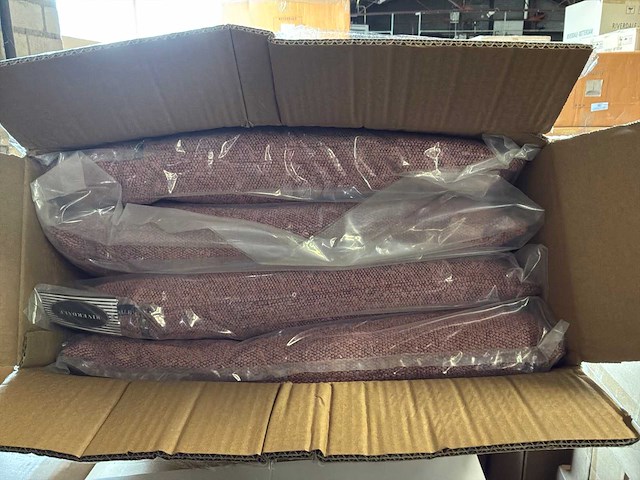 Riverdale sierkussen lillian oud roze 50x50cm ab (4x) - afbeelding 5 van  6