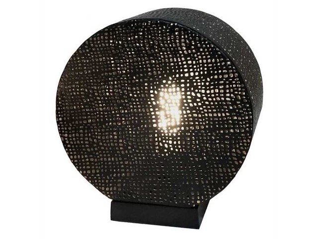 Riverdale tafellamp jule zwart 30 cm (2x) - afbeelding 2 van  4