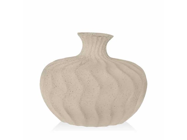 Riverdale – vaas cherelle 27cm mat zand (2x) - afbeelding 3 van  4