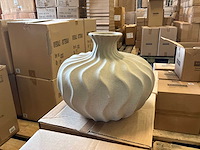 Riverdale – vaas cherelle 27cm mat zand - afbeelding 2 van  8