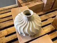 Riverdale – vaas cherelle 27cm mat zand - afbeelding 2 van  3