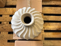 Riverdale – vaas cherelle 27cm mat zand - afbeelding 5 van  7