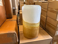 Riverdale vaas filia 30 cm beige - afbeelding 3 van  10