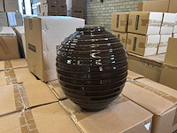 Riverdale vaas granada 30cm bruin - afbeelding 3 van  7