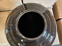 Riverdale vaas granada 50cm bruin - afbeelding 6 van  8