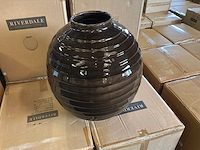 Riverdale vaas granada 50cm bruin - afbeelding 4 van  8