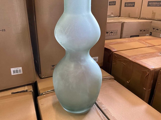 Riverdale vaas groen 45cm - afbeelding 5 van  6