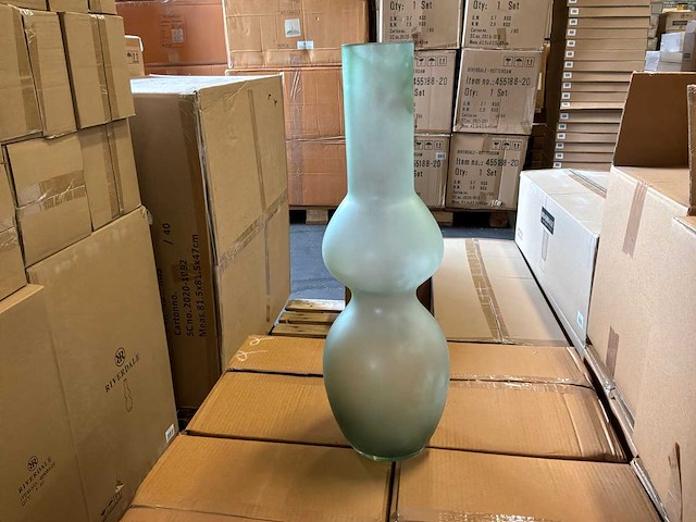 Riverdale vaas groen 55 cm (2x) - afbeelding 1 van  9