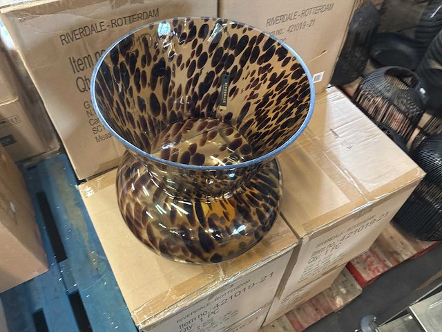 Riverdale vaas liv 35cm turtle (2x) - afbeelding 5 van  8